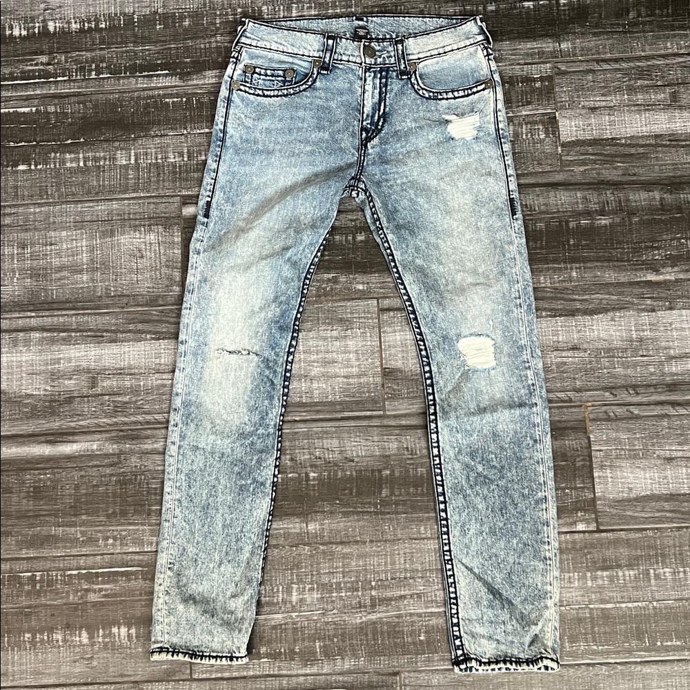 True Religion Jeans ROCCO Relaxed Skinny EUC